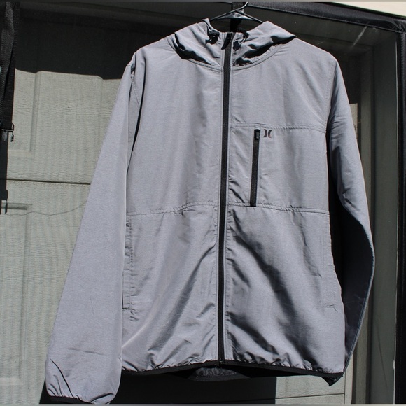 NWT Hurley Medium Performance Ripstop Windbreaker - Picture 1 of 10